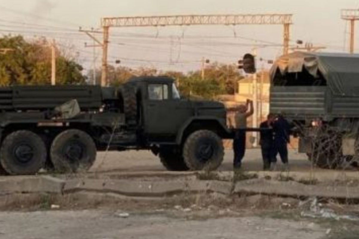 В Крыму зафиксировали перемещение редких установок "Град-1", - "АТЕШ"