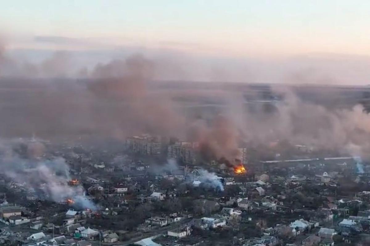 Ни одного уцелевшего здания: в сети показали, как сейчас выглядит Марьинка - фото Ни одного уцелевшего здания: в сети показали, как сейчас выглядит Марьинка - фото