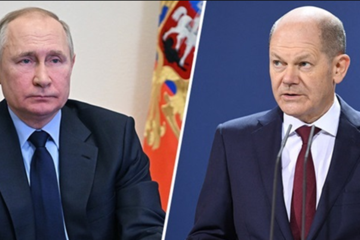 Шольц вперше за два роки поговорив із Путіним: перші подробиці Шольц вперше за два роки поговорив із Путіним: перші подробиці