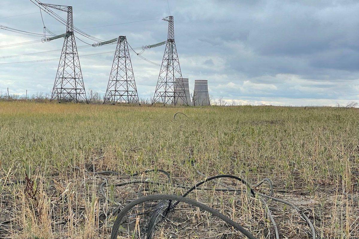 На Запорожской АЭС снова есть свет На ЗАЭС снова есть свет
