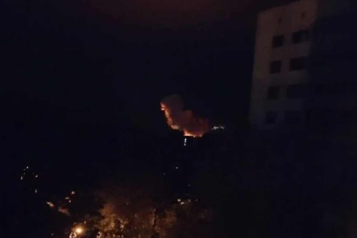 Вночі у Донецьку рвонув ймовірний склад БК Вночі у Донецьку рвонув ймовірний склад БК