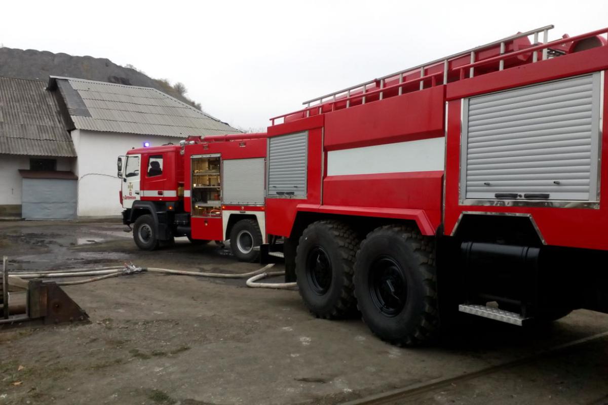 На шахте под Донецком произошел пожар: фото На шахте под Донецком произошел пожар: фото