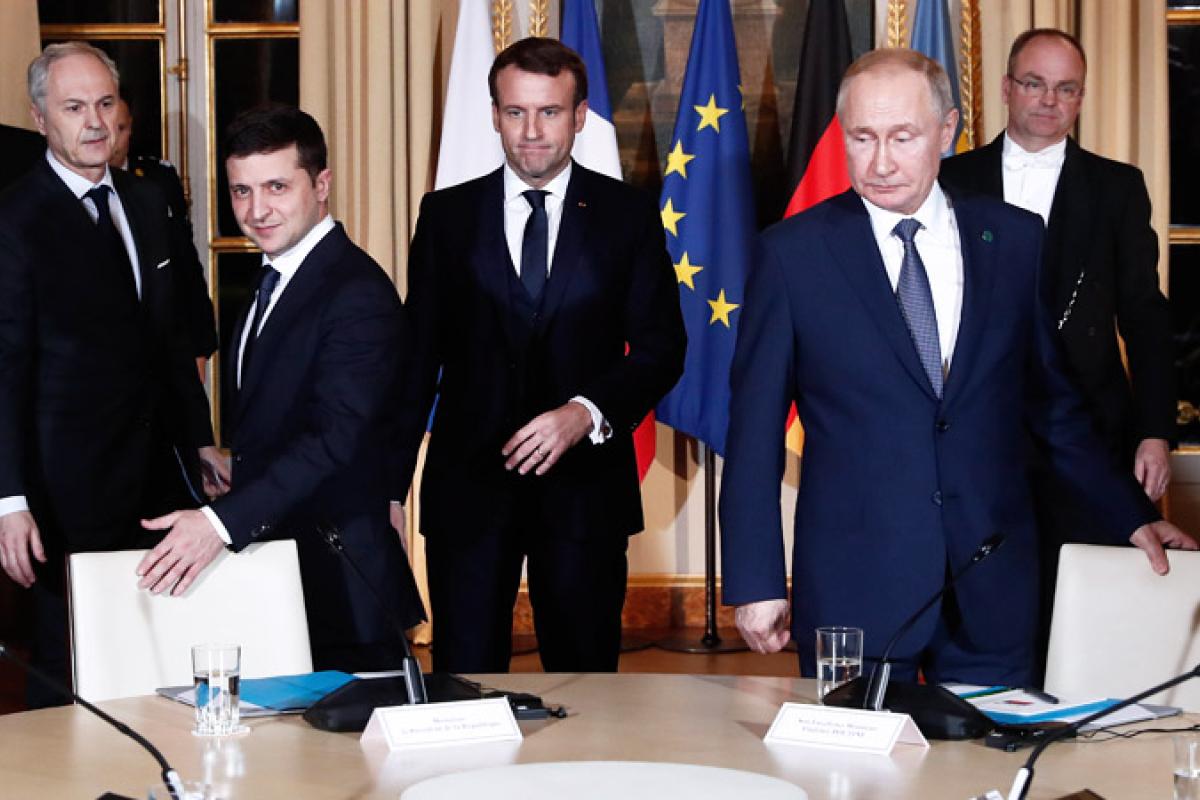 О чем договорились Зеленский и Путин в Париже: официальная версия О чем договорились Зеленский и Путин в Париже: официальная версия