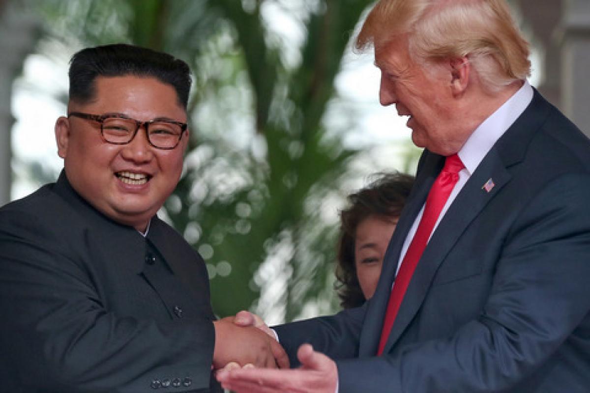 "Я рад": Трамп прокомментировал появление Ким Чен Ына на публике "Я рад": Трамп прокомментировал появление Ким Чен Ына на публике