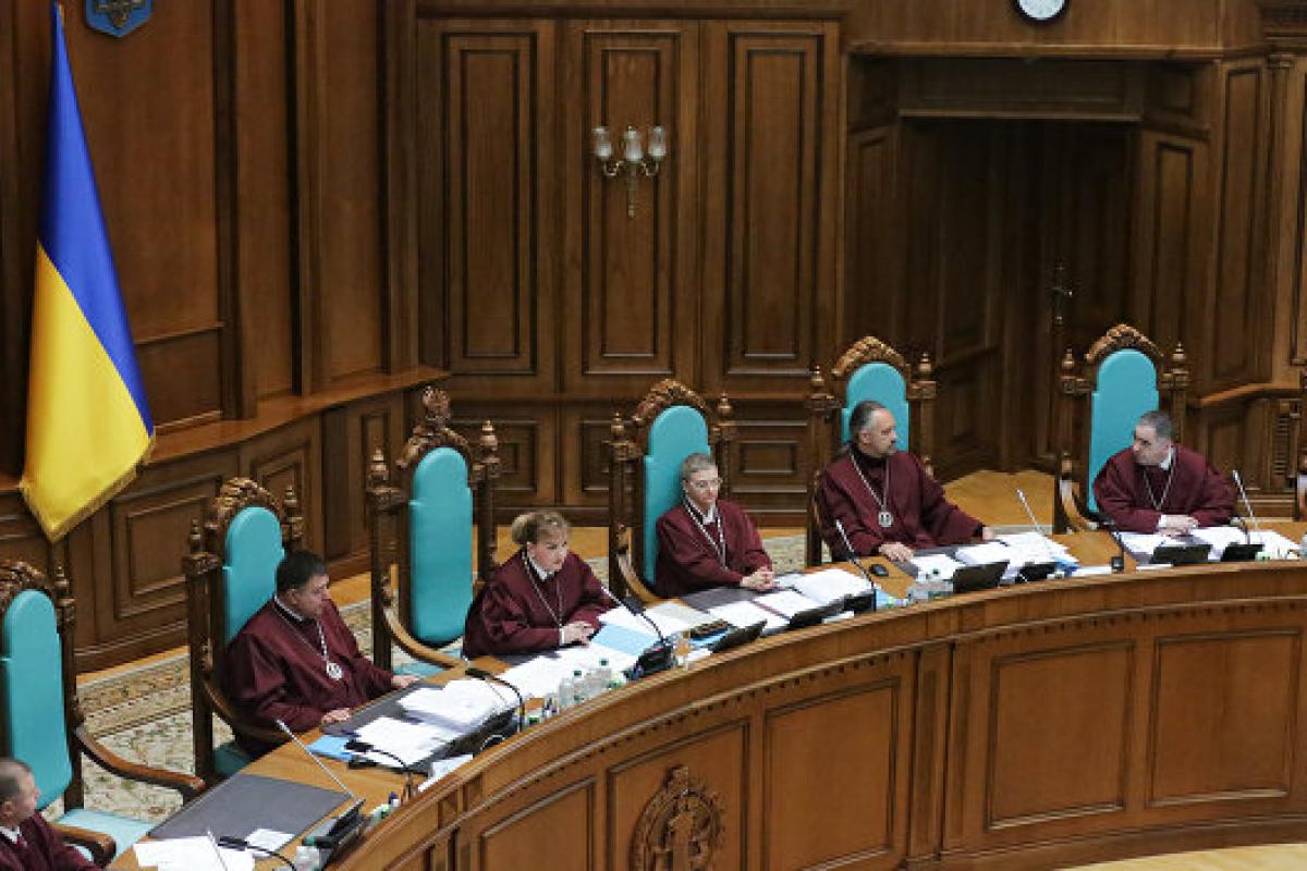 Глава КСУ обвинил Зеленского в конституционном перевороте Глава КСУ обвинил Зеленского в конституционном перевороте