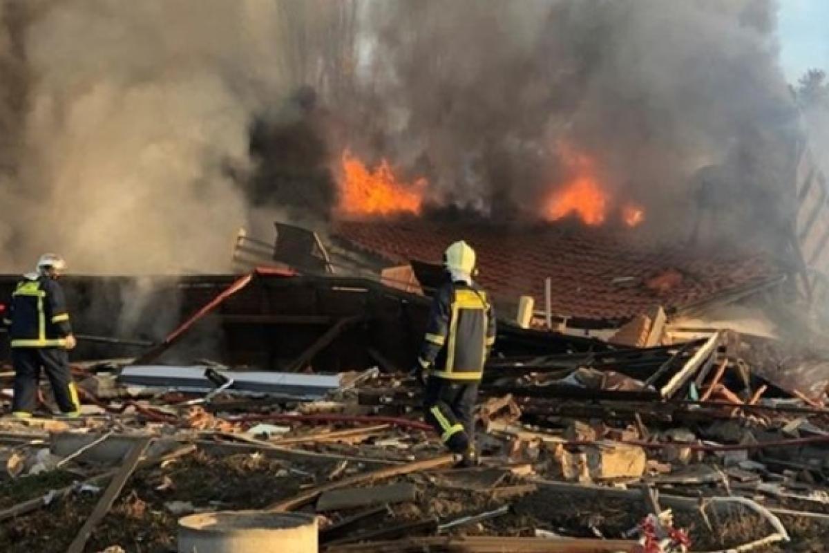 В Греции взрыв полностью разрушил четырехэтажную гостиницу