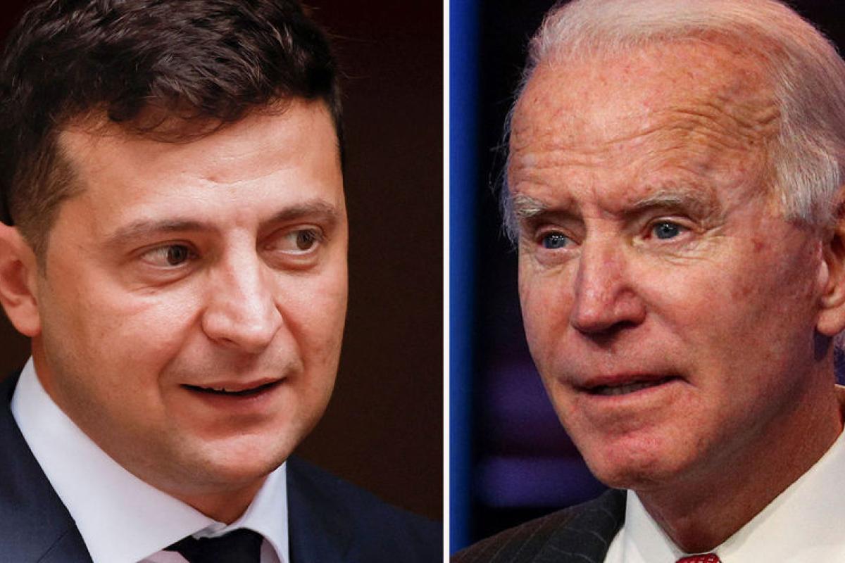 Відбулася телефонна розмова між Зеленським та Байденом: про що говорили Відбулася телефонна розмова між Зеленським та Байденом: про що говорили