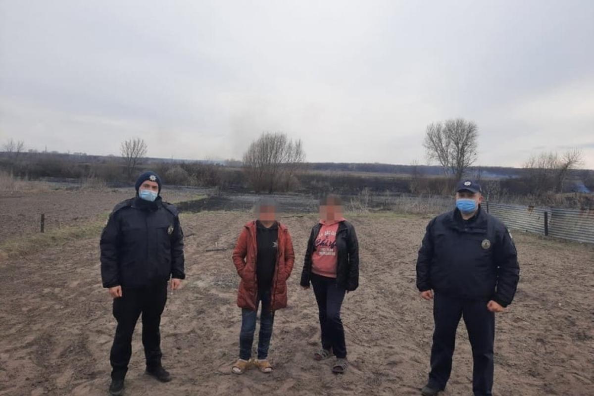 Две жительницы Луганщины спровоцировали масштабный пожар сухостоя Две жительницы Луганщины спровоцировали масштабный пожар сухостоя