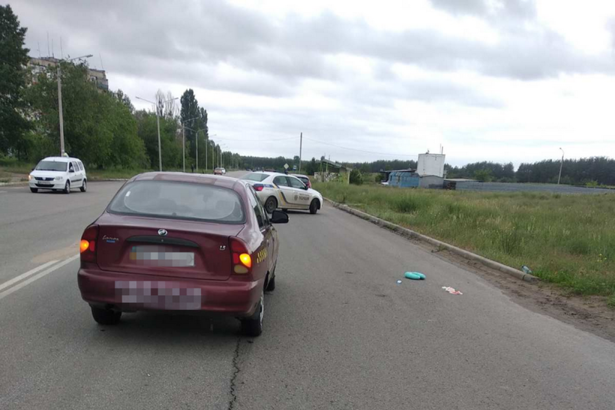 В Рубежном водитель ЗАЗ "Lanos" сбил женщину на пешеходном переходе В Рубежном водитель ЗАЗ "Lanos" сбил женщину на пешеходном переходе