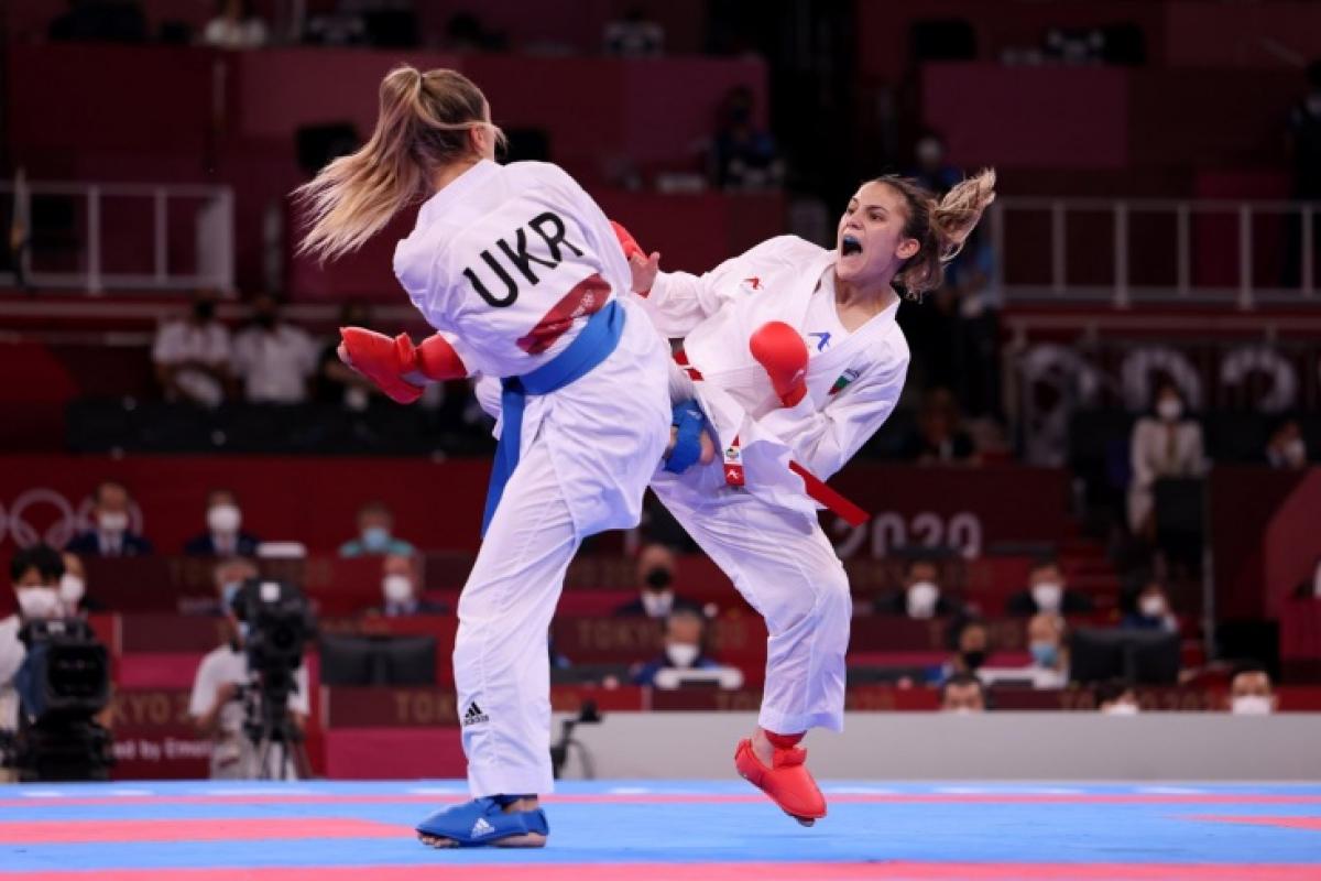 Українська каратистка Анжеліка Терлюга взяла "срібло" на Олімпіаді в Токіо Українська каратистка Анжеліка Терлюга взяла "срібло" на Олімпіаді в Токіо