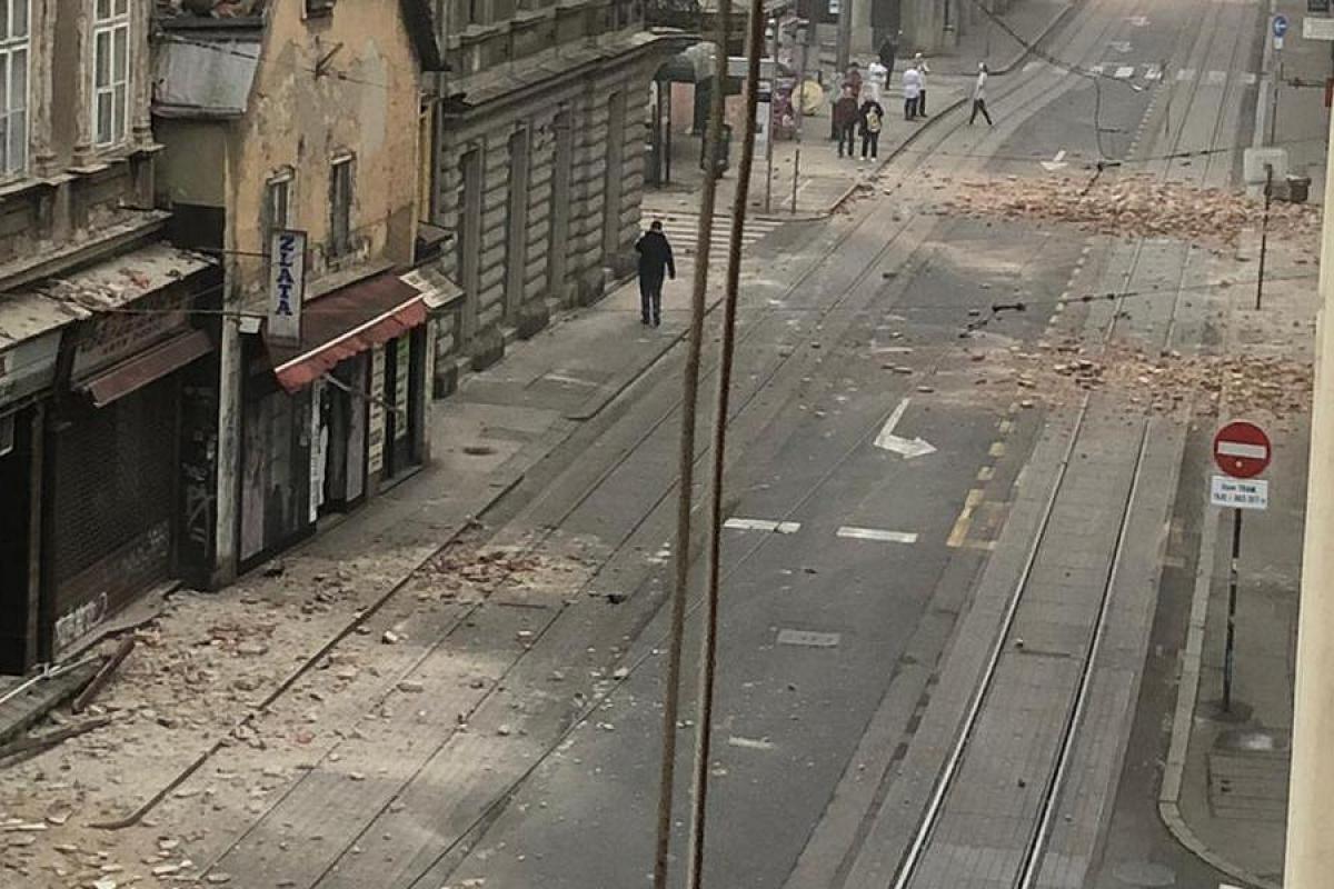 Південь Хорватії сколихнув сильний землетрус Південь Хорватії сколихнув сильний землетрус