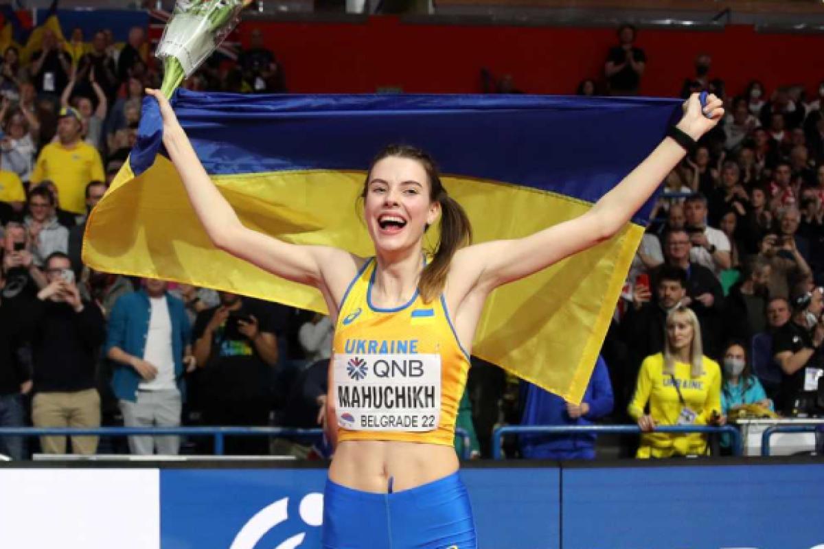 Українка Ярослава Магучіх стала чемпіонкою світу зі стрибків у висоту у приміщенні