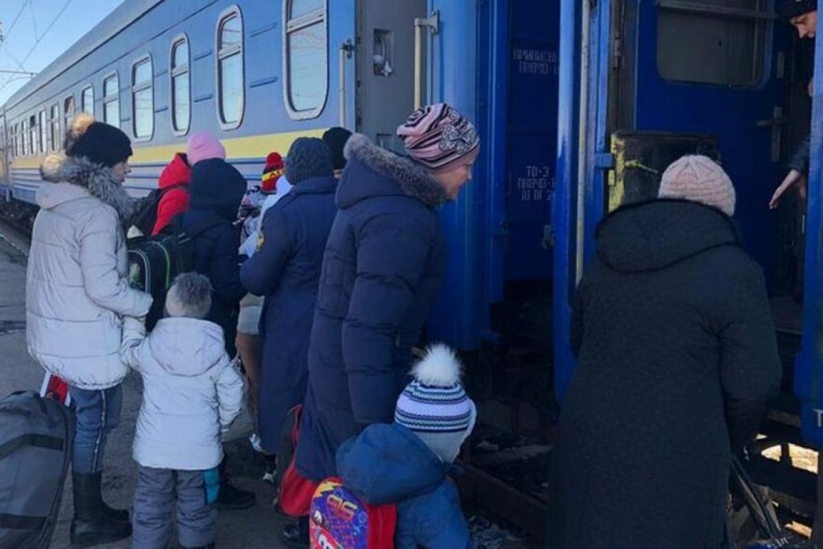 11 квітня з Луганської області очікується евакуаційний поїзд