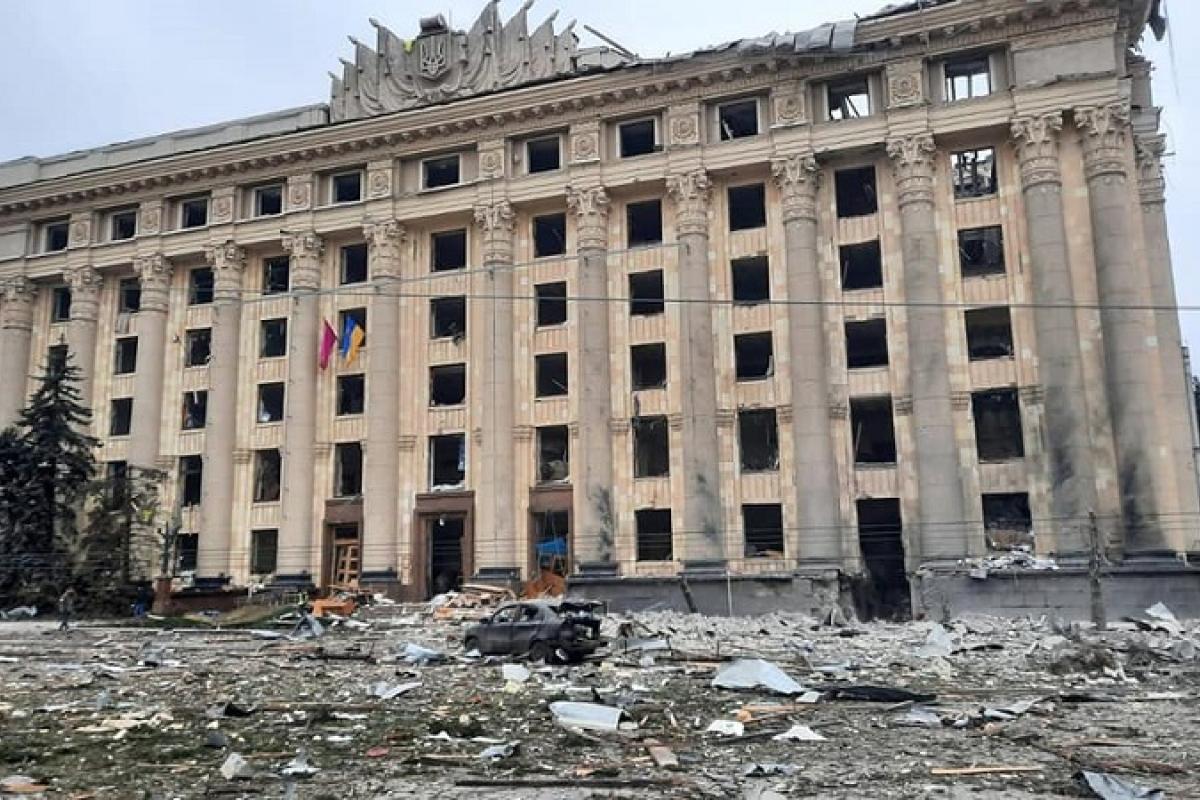 Здание Харьковской ОГА не подлежит восстановлению, - Синегубов Здание Харьковской ОГА не подлежит восстановлению, - Синегубов