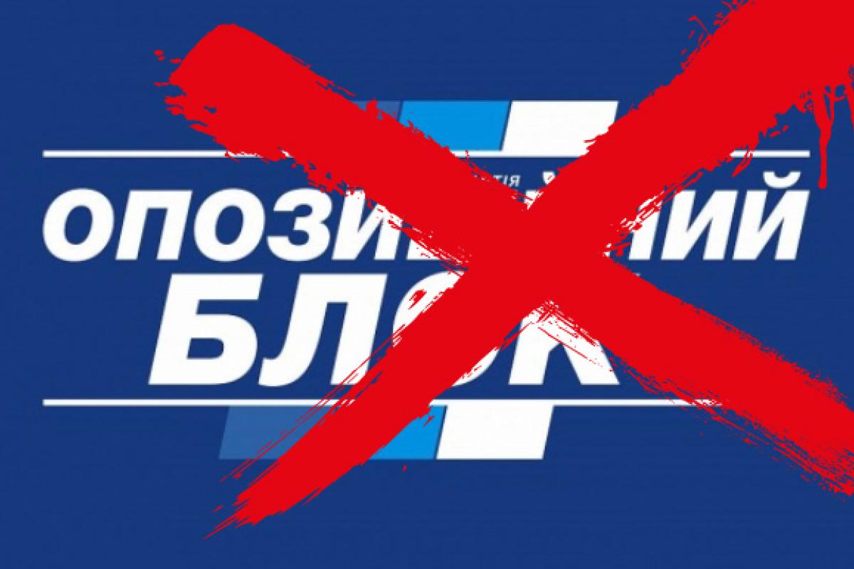Суд запретил деятельность партии "Оппозиционный блок" в Украине Суд запретил деятельность партии "Оппозиционный блок" в Украине