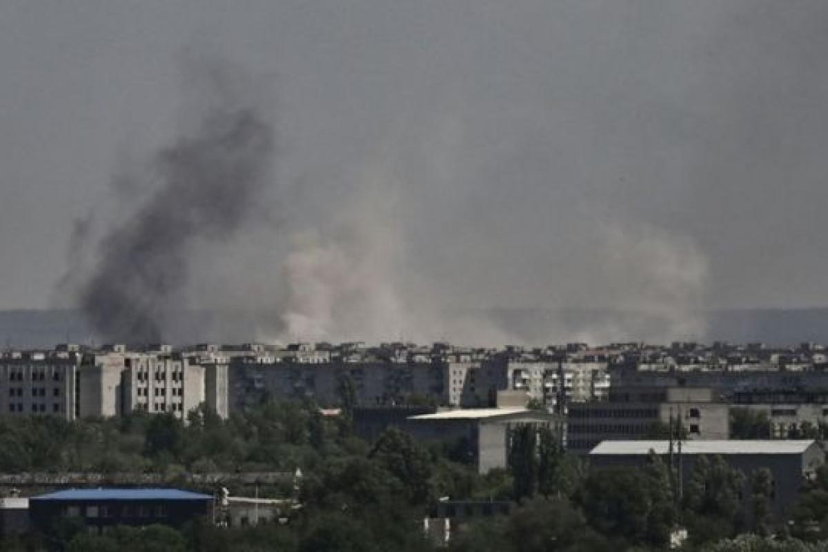 Останні бої у промзоні Сєвєродонецька - відео Останні бої у промзоні Сєвєродонецька - відео