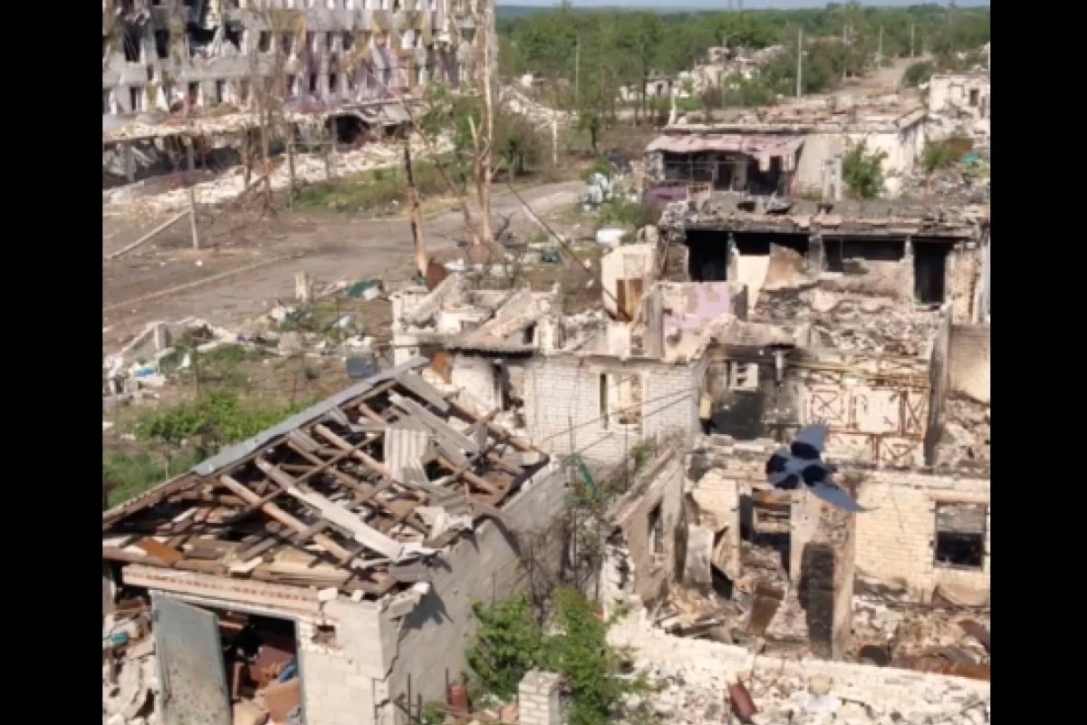 Це все, що залишилося від Рубіжного: нове відео Це все, що залишилося від Рубіжного: нове відео
