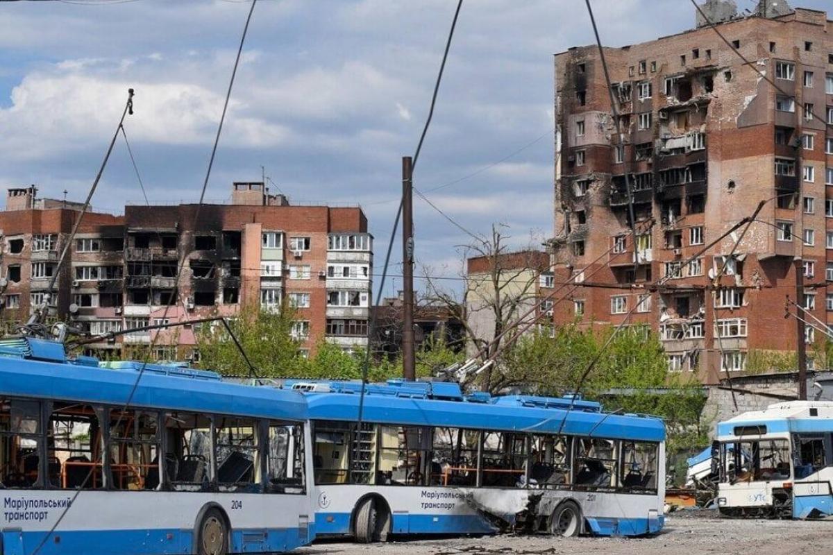 В Мариуполе уничтожена вся инфраструктура общественного транспорта, 90% не восстановить, - горсовет В Мариуполе уничтожена вся инфраструктура общественного транспорта, 90% не восстановить, - горсовет