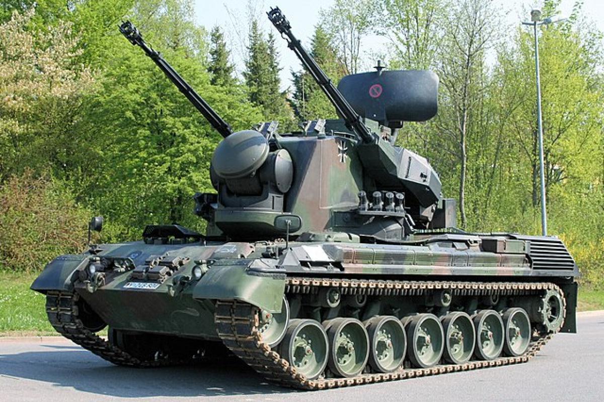 Германия передала Украине еще четыре САУ Gepard Германия передала Украине еще четыре САУ Gepard
