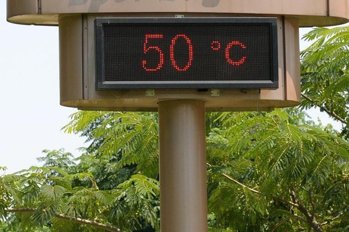 Аномальна спека в Іраку: повітря прогрілося до +50 градусів Аномальна спека в Іраку: повітря прогрілося до +50 градусів