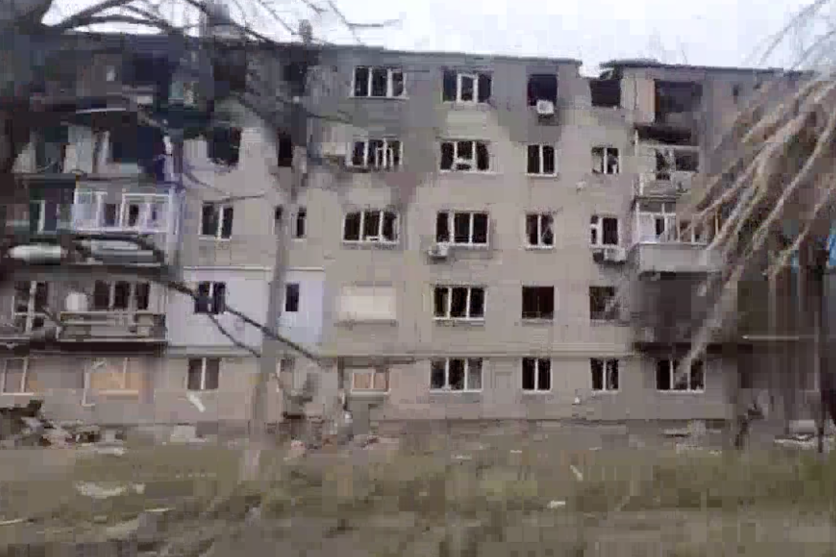 Нічого вцілілого: як зараз виглядає Попасна (відео) Нічого вцілілого: як зараз виглядає Попасна (відео)
