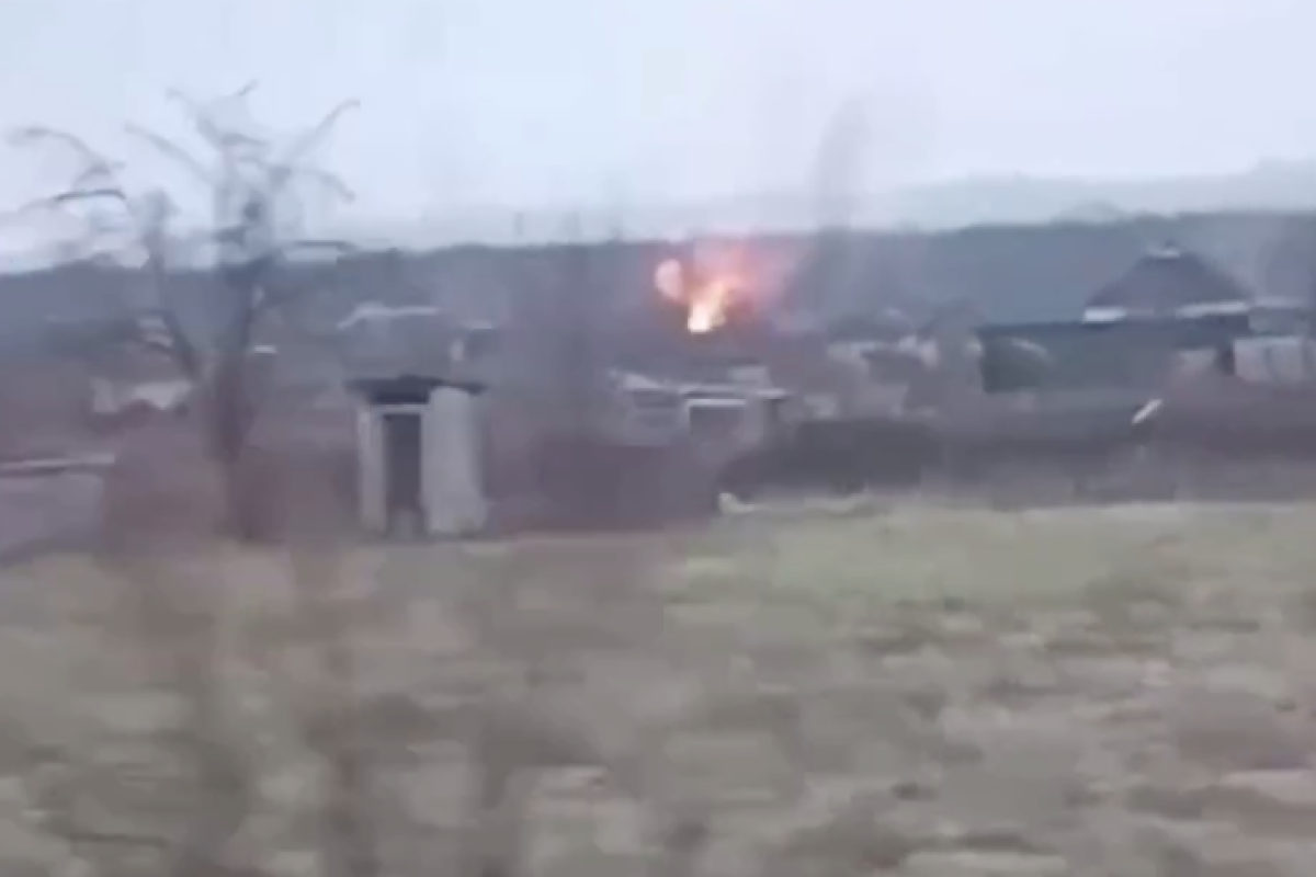Очень горячо: свежее видео из Кременной Очень горячо: свежее видео из Кременной