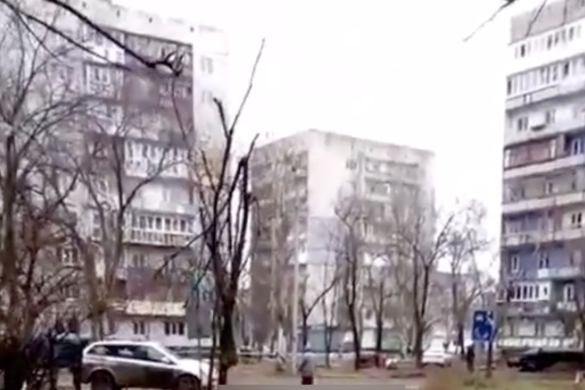 На видео показали, как выглядят дома на проспекте Космонавтов в Северодонецке