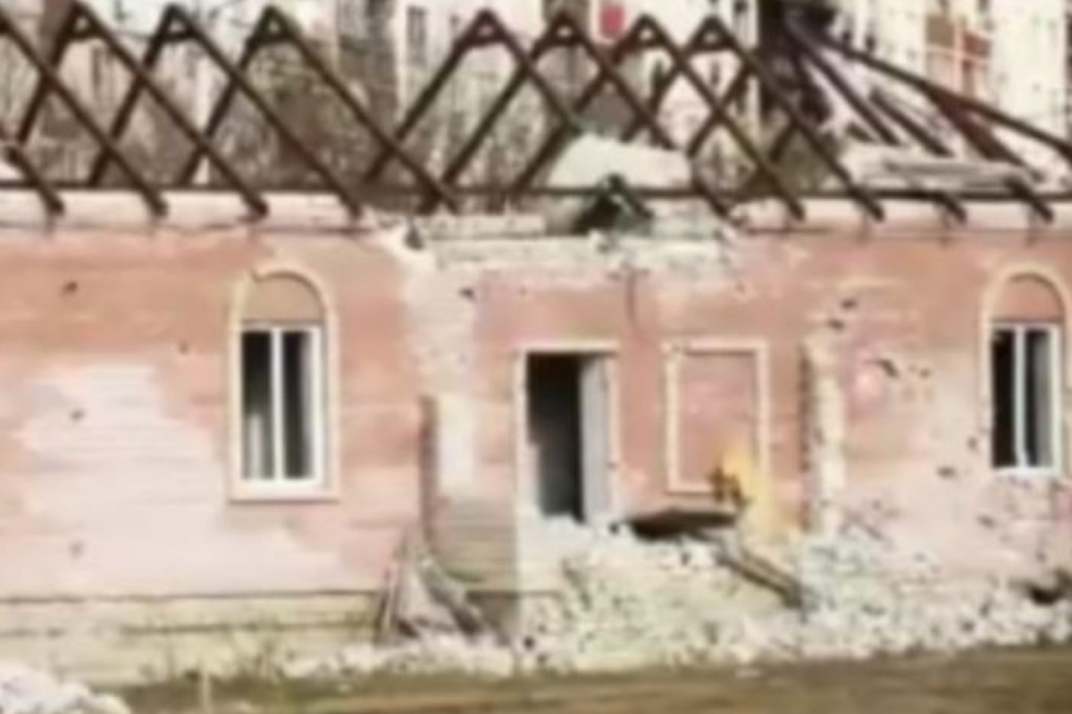 Як виглядає один зі зруйнованих храмів Лисичанська - фото
