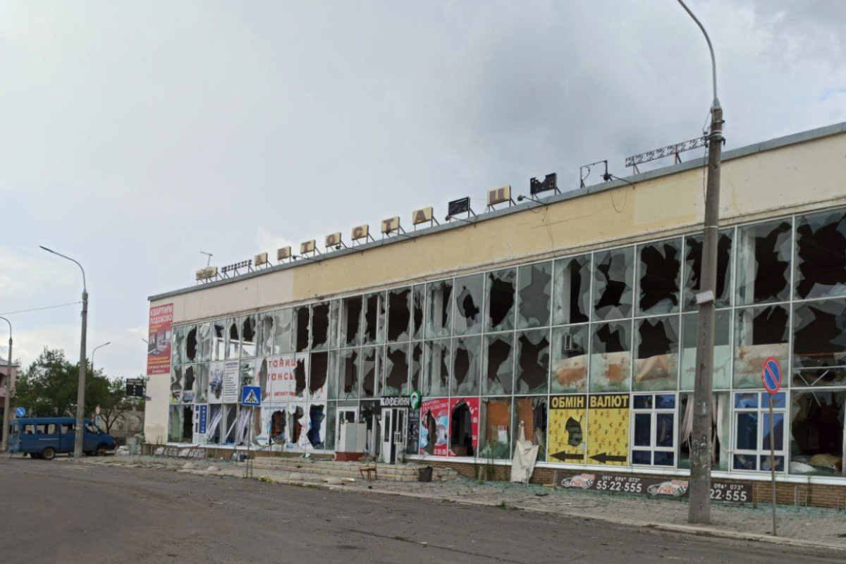 Как выглядят автовокзал и центральный рынок в Северодонецке сейчас - фото, видео Как выглядят автовокзал и центральный рынок в Северодонецке сейчас - фото, видео