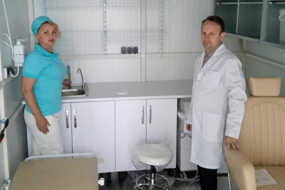 Кременская община получила передвижную амбулаторию, которая будет работать на освобожденной территории Кременская община получила передвижную амбулаторию, которая будет работать на освобожденной территории