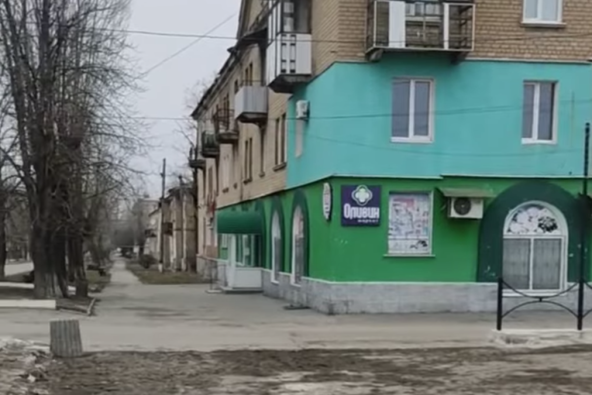 Как выглядят улицы оккупированного Приволья - видео