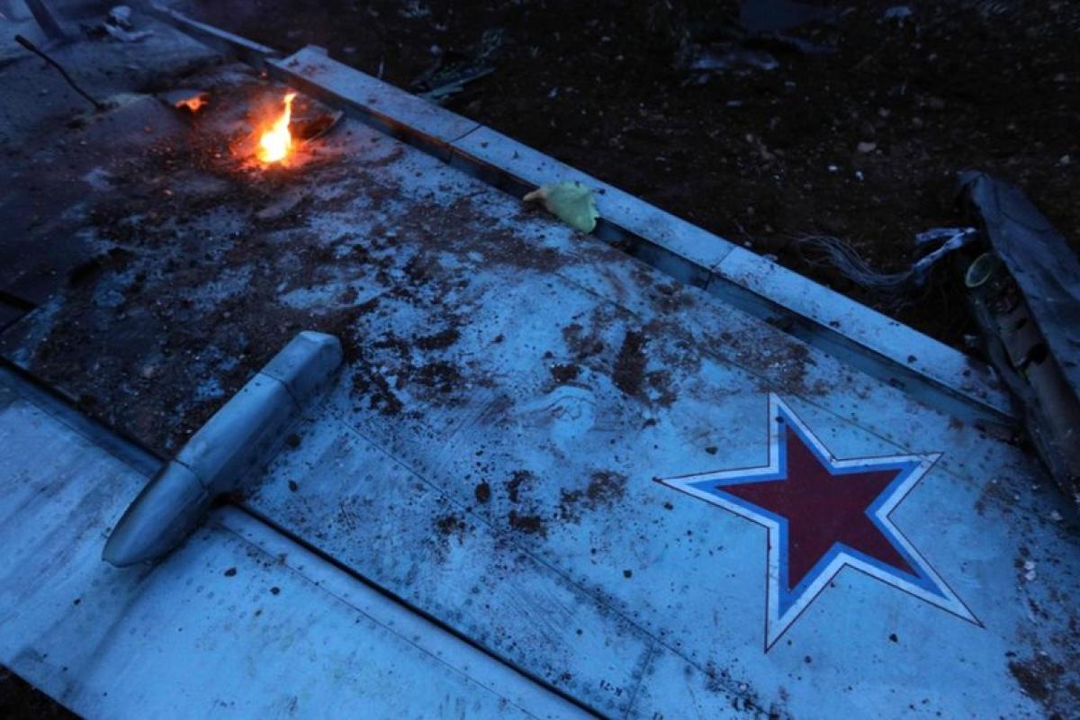 В Донецкой области ВСУ сбили вражеский штурмовик Су-25