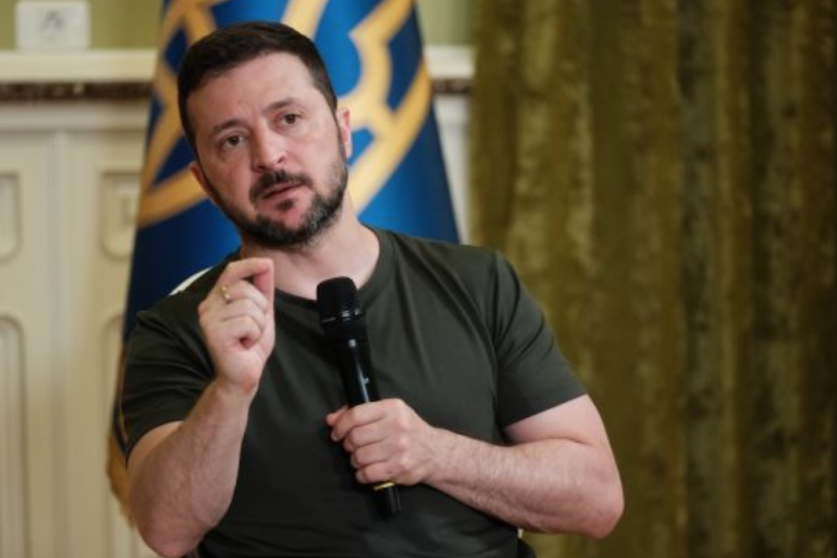 Зеленский сделал заявление о наступлении россиян на Харьков Зеленский сделал заявление о наступлении россиян на Харьков