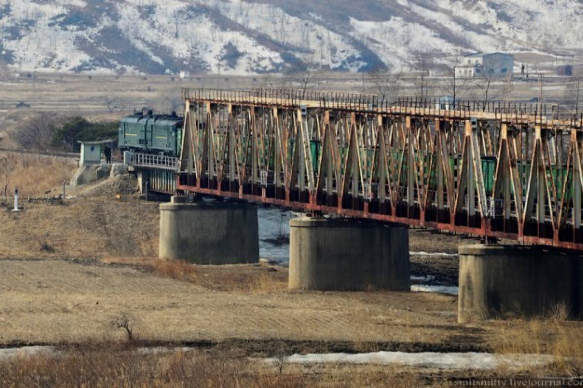 мост между рф и северной кореей