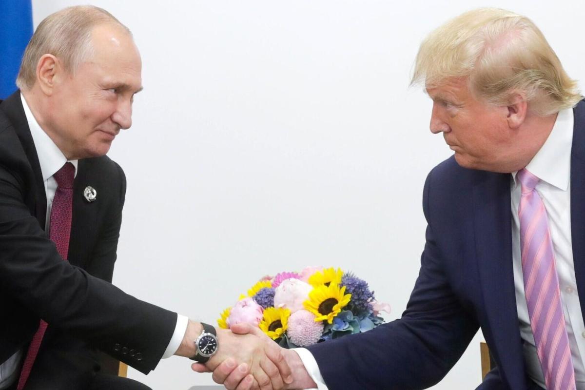 трамп и путин