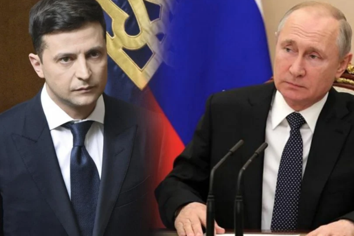 зеленский и путин