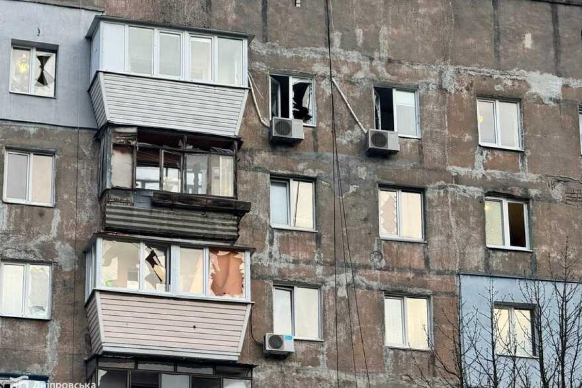 Обстрел Днепропетровской области