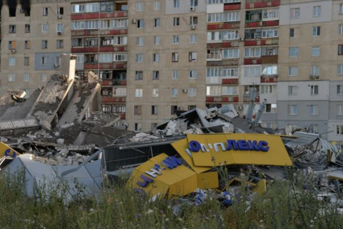 "Восстановление" Лисичанска