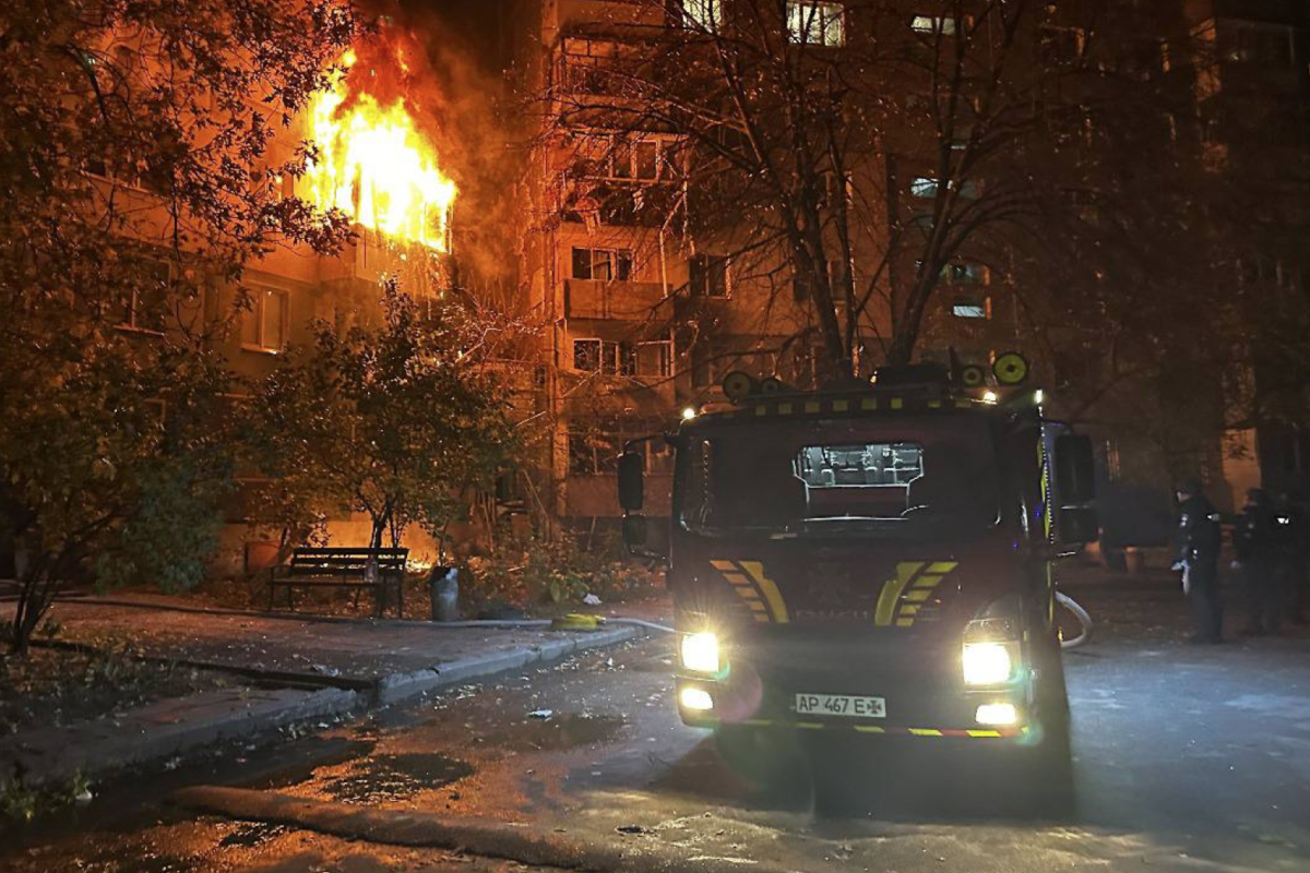 Удар по Запорожью