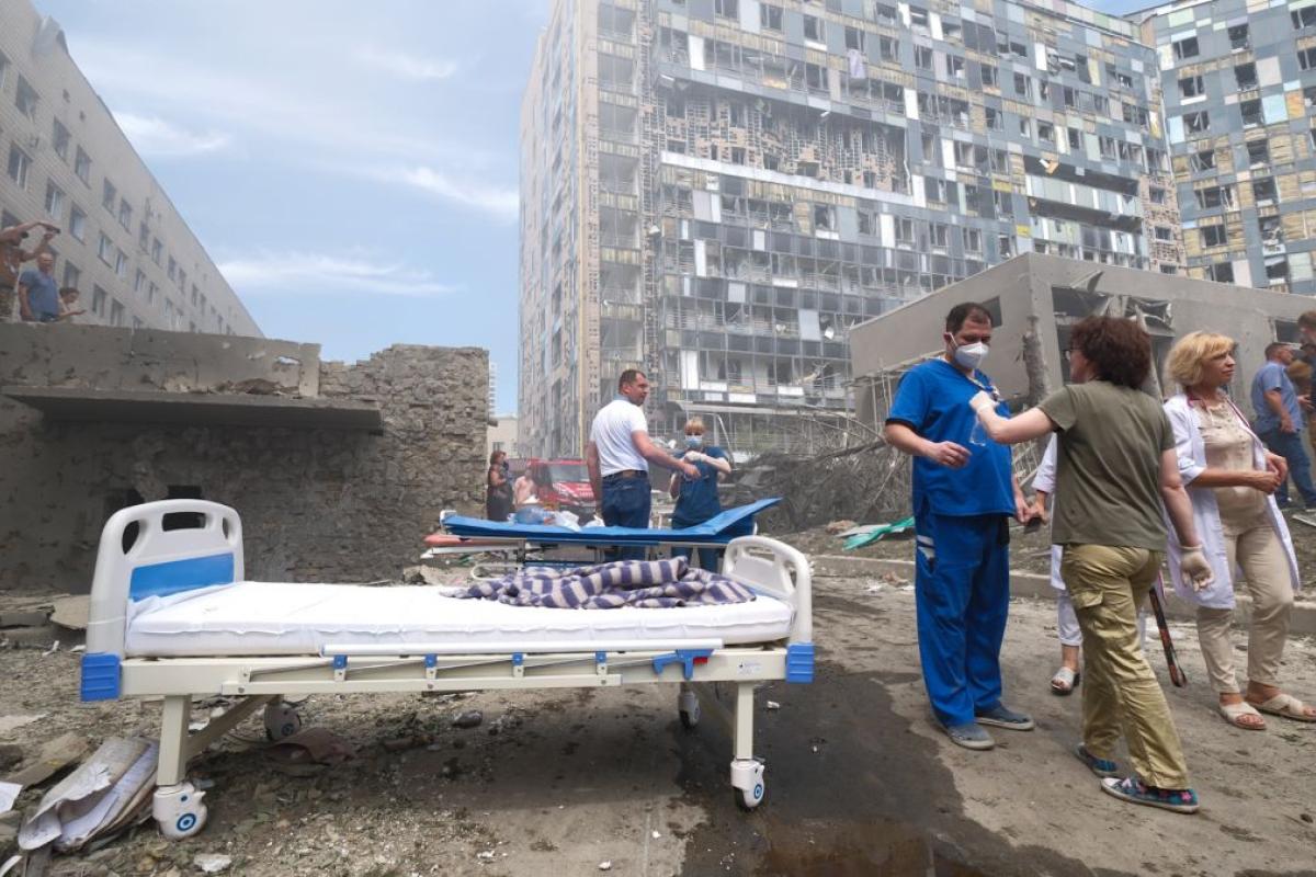 Объявлен тендер на восстановление детской больницы "Охматдет" после ракетного удара: детали Объявлен тендер на восстановление детской больницы "Охматдет" после ракетного удара: детали