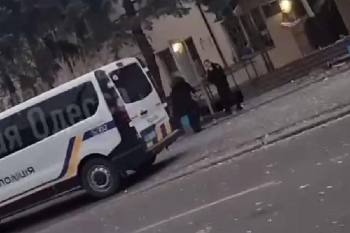 Вибух у відділку поліції
