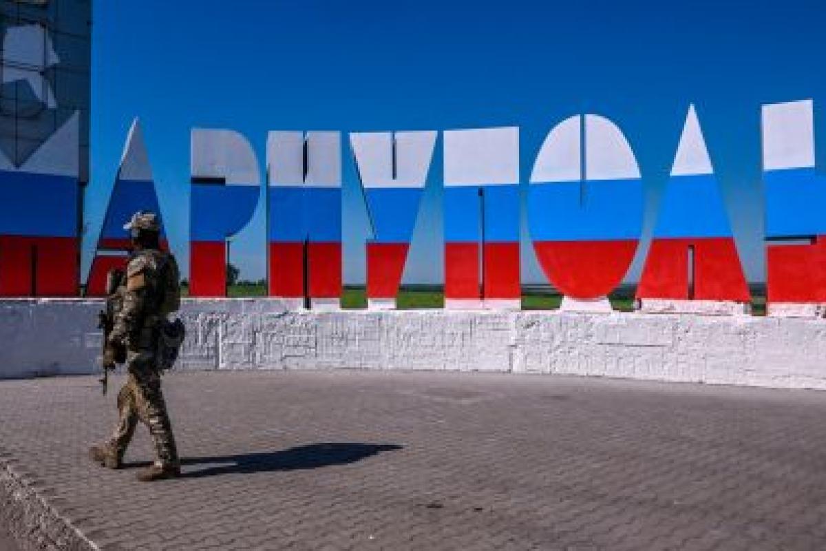 "Бавовна" посетила казарму с кадыровцами в Мариуполе "Бавовна" посетила казарму с кадыровцами в Мариуполе