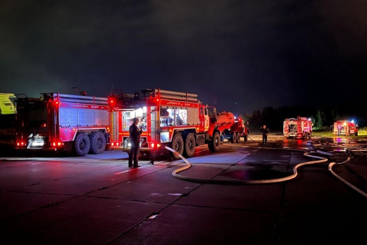 У військовому госпіталі Бєлгородської області сталася пожежа - відео У військовому госпіталі Бєлгородської області сталася пожежа - відео