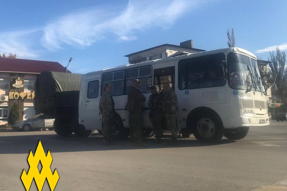 Российские мобилизованные прибывают в Джанкой, - АТЕШ (фото) Российские мобилизованные прибывают в Джанкой, - АТЕШ (фото)