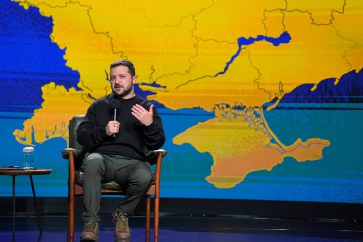 Президент Володимир Зеленський провів пресконференцію: головні тези Президент Володимир Зеленський провів пресконференцію: головні тези