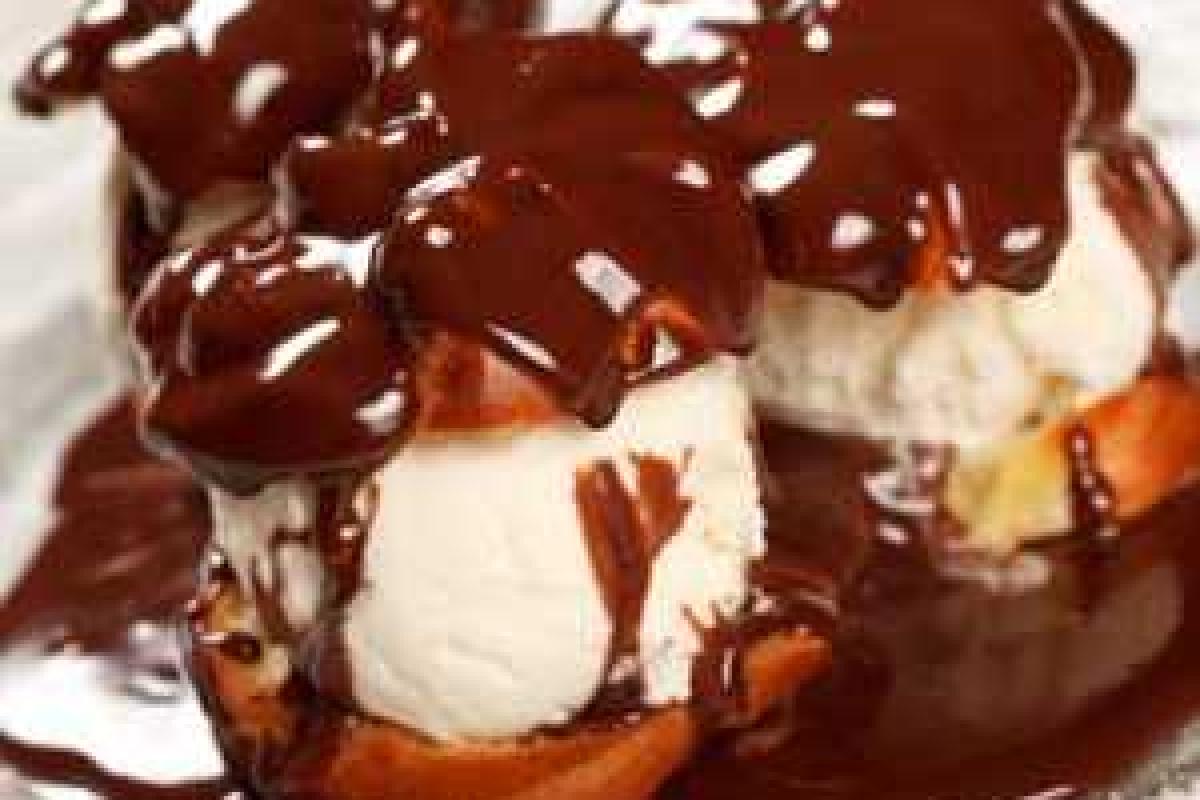 Эклеры с кремом - мороженое Эклеры с кремом - мороженое