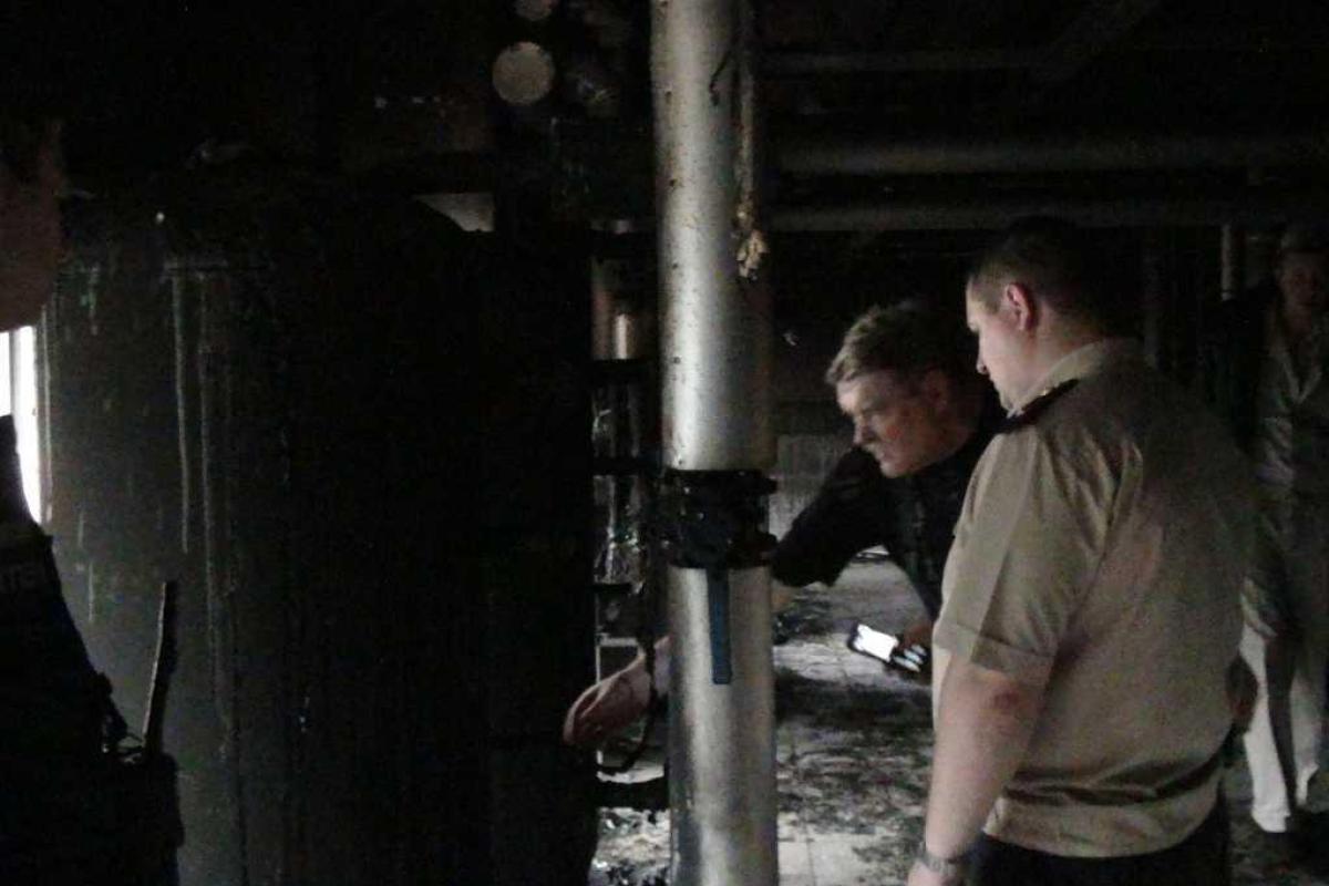 В Яремче горел отель «Карпатские Зори» В Яремче горел отель «Карпатские Зори»