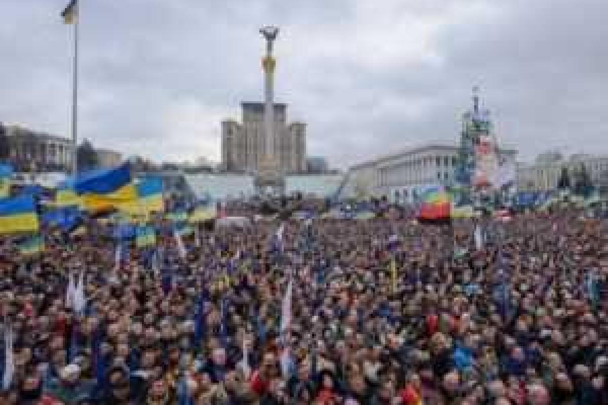 Украина отмечает День достоинства и свободы