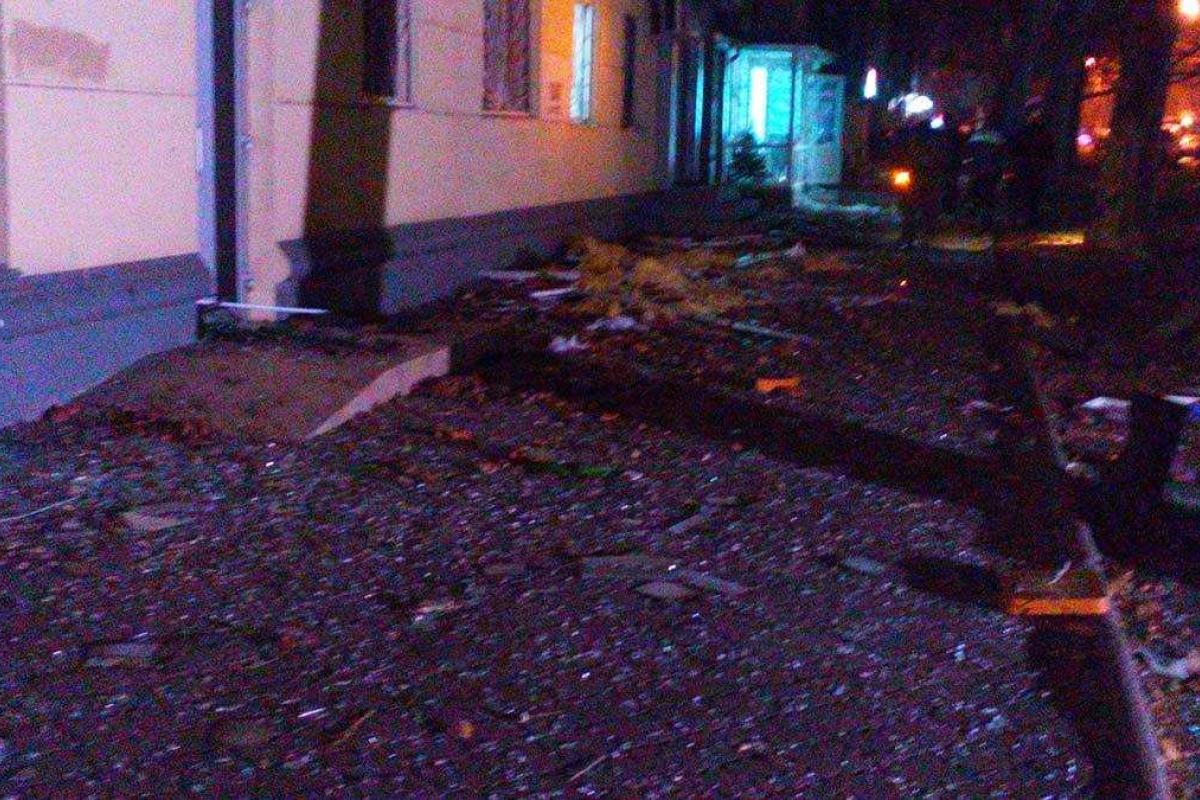 Опубликовали фото последствий взрыва в Одессе