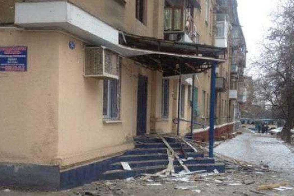 В центре Краматорска прогремел мощный взрыв В центре Краматорска прогремел мощный взрыв